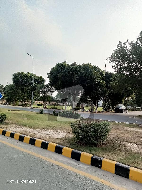 20 Marla Prime Location Park Facing Plot For Sale In Heaven Habitats Canal Road Faisalabad