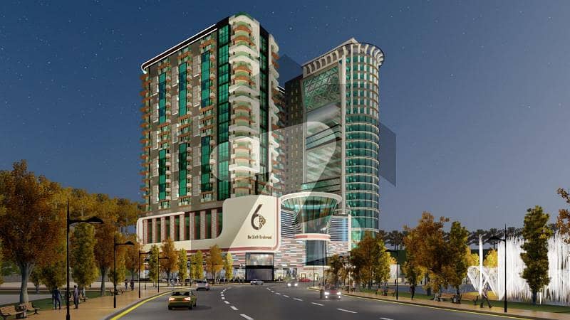 The Sixth Boulevard Mall And Apartment Phase Viii Near Statue Of Liberty Bahria Town Islamabad