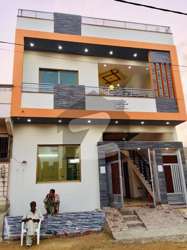 120 Yards New Double Story House Sell In Block-5, Saadi Town