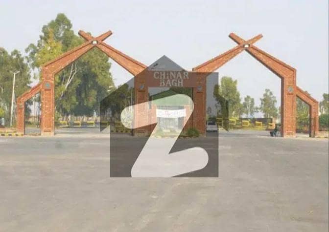 4 Marla Commercial Plot Facing Park Available For Sale In Block D Chinar Bagh Raiwind Road Lahore