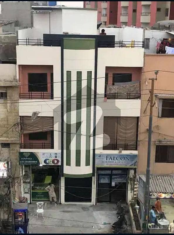 ڈیفینس ویو سوسائٹی کراچی میں 8 مرلہ عمارت 1.5 لاکھ میں کرایہ پر دستیاب ہے۔