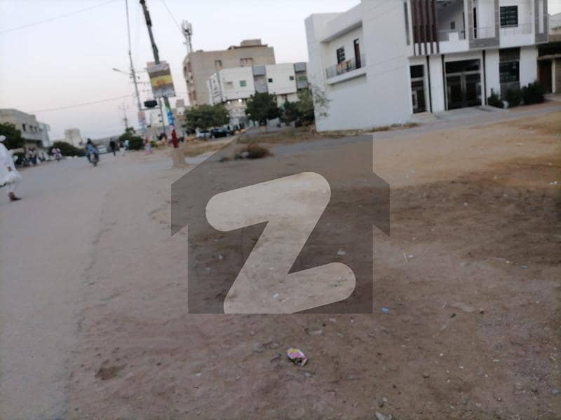 گلشنِ معمار - سیکٹر یو گلشنِ معمار گداپ ٹاؤن کراچی میں 7 مرلہ کمرشل پلاٹ 3.5 کروڑ میں برائے فروخت۔