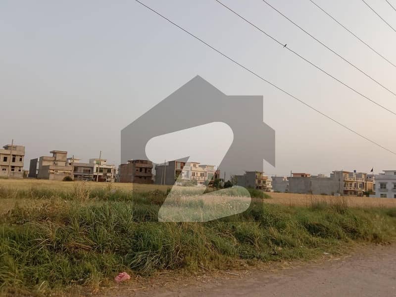 Corner In Ghauri Town Phase 5A Of Islamabad, A 5 Marla Residential Plot Is Available