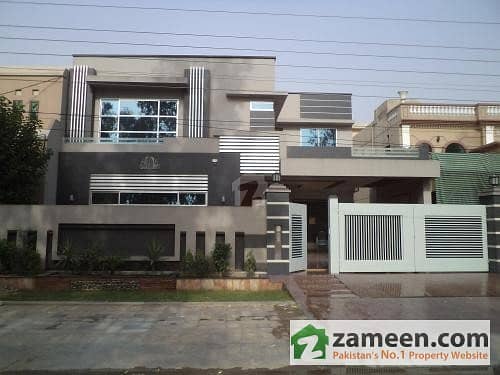 1 Kanal Brand New Facing Park House Available For Sale In Johar Town