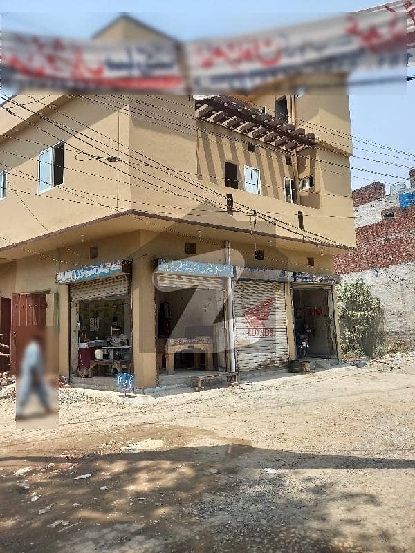 Double Storey Commercial Corner Building For Sale In Amir Town Harbanspura Lahore