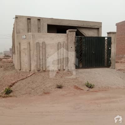 5 Marla Corner House Single Storey Grey Structure For Sale Fatima Jinnah Town D Block Multan