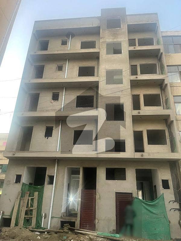 Rahat Commercial 2 Bed Dd 900 Sqft Under Construction 1st Floor Flat Tile Flooring Available For Sale