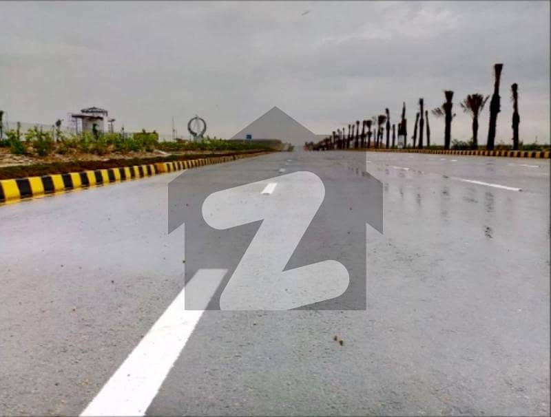 Dha City Karachi Sector 2 A Double Side Road Plot