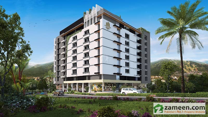 The Atrium Zaraj Housing Scheme Islamabad 2 Bed Luxury Apartment Available For Sale - On 3 Years Installment