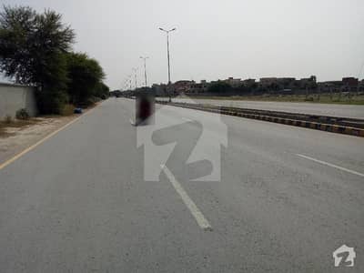 Best Corner APPROXIMATELY 24 Marla On Main Motorway Link Abdul Sattar Eidhi Road 110 Feet Road Semi Commercial Plot For Sale