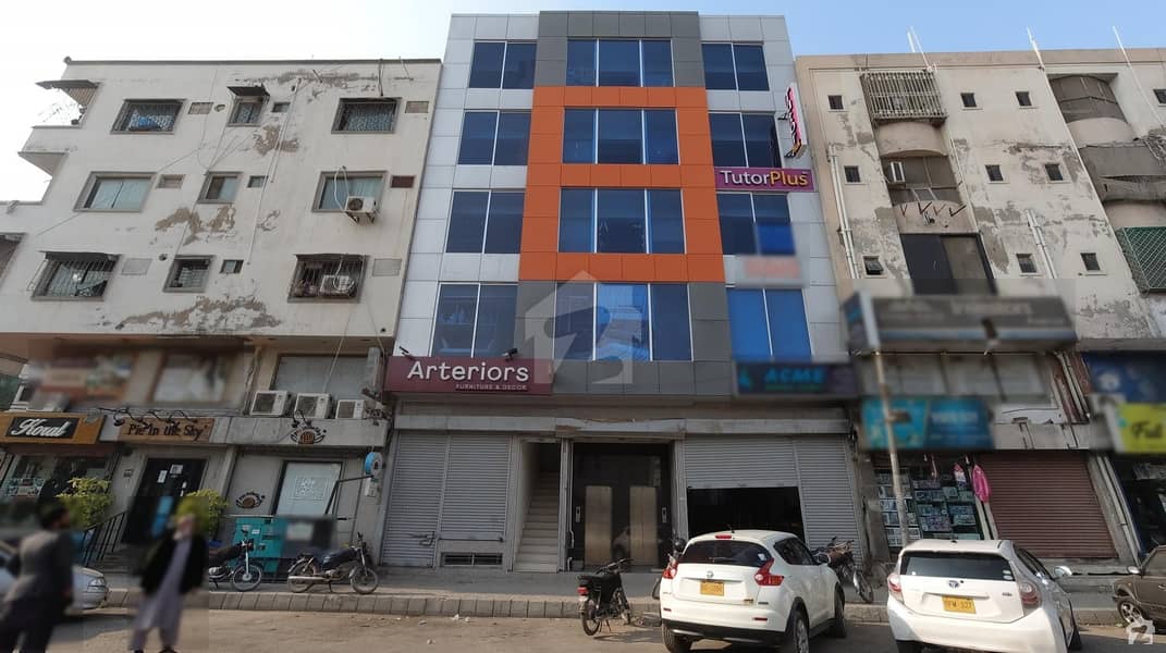 Main Khy Badar 1100 Sq. Ft. Beautiful Brand New Office Floor With 2 Lifts Stand By Generator