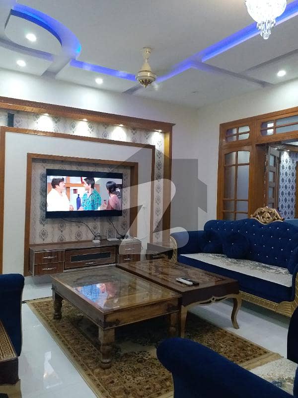G-13 -1 Brand New Architect Design Fully Furnished Double Storey House Size 35x70 272 Yd Prime Location Complete Imported Fitting & Fixtures 6 Bed Attached Stylish Baths Two Drawing Dinning Tv Lounge American Style Kitchen Reasonable Price