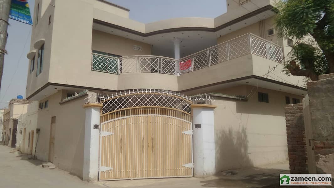 10 Marla Double Story Corner House For Sale