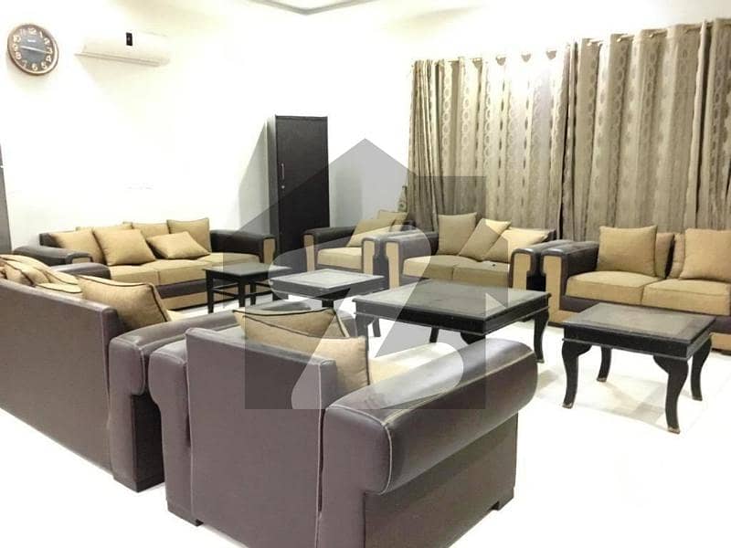 With Separate Gate - 2 Kanal Lavish Furnished Upper Portion- Top Location For Rent