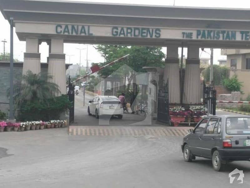 4.76 Marla Commercial Plot For Sale In Canal Gardens Lahore.