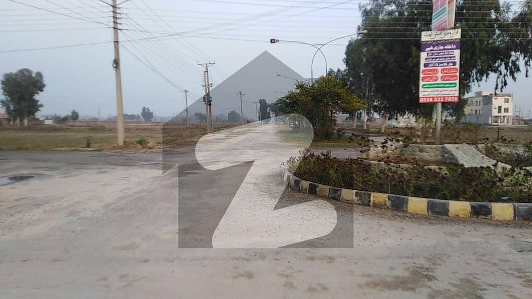 Chinar Bagh - Khyber Block Residential Plot For Sale Sized 1 Kanal
