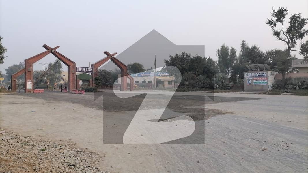 You Can Find A Gorgeous Residential Plot For Sale In Chinar Bagh - Khyber Block