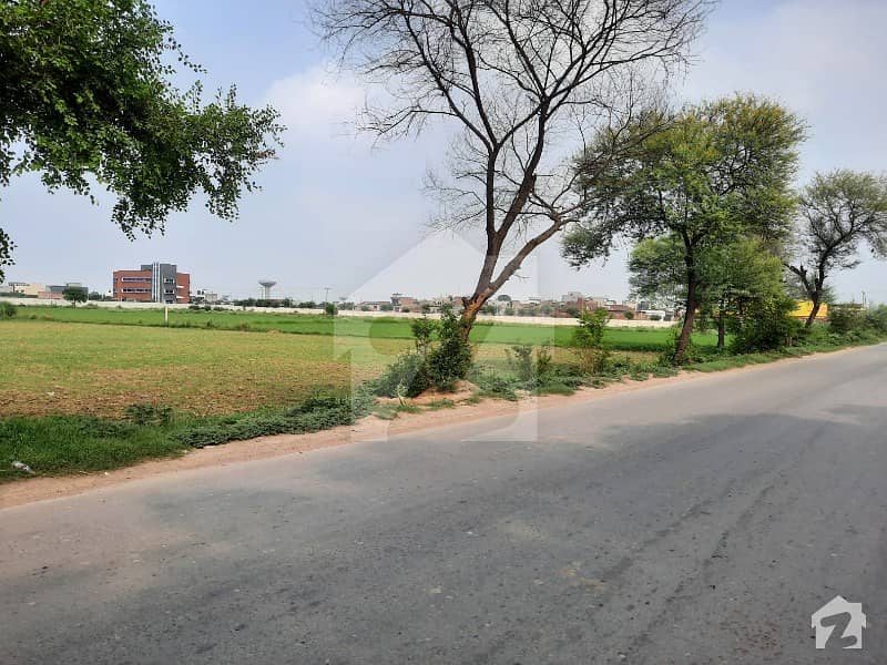 26 Kanal Commercial Plot With 200 Feet Front At Main Sundar Road Available For Sale