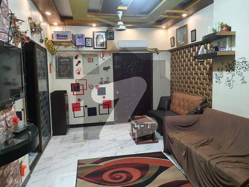 ناظم آباد 3 - بلاک بی ناظم آباد 3 ناظم آباد کراچی میں 2 کمروں کا 4 مرلہ فلیٹ 95 لاکھ میں برائے فروخت۔