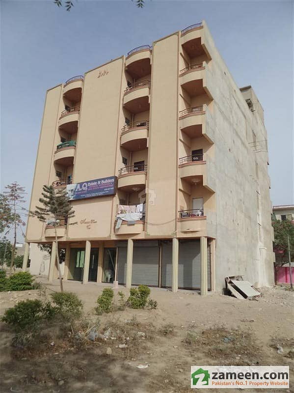گلشنِ معمار - سیکٹر آر گلشنِ معمار گداپ ٹاؤن کراچی میں 4 کمروں کا 5 مرلہ فلیٹ 35 لاکھ میں برائے فروخت۔