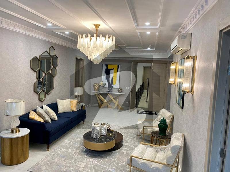 Outstanding Interiors And Exteriors And A Luxurious 1 Bed Apartment For Sale In Gulberg-18 Lahore