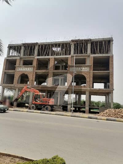 Bahria Town 12 marla 5storey building front 80 depth of 34feet available for rent