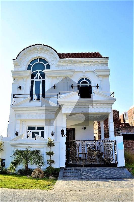 5 Marla New House Available For Sale At Park View City Lahore.