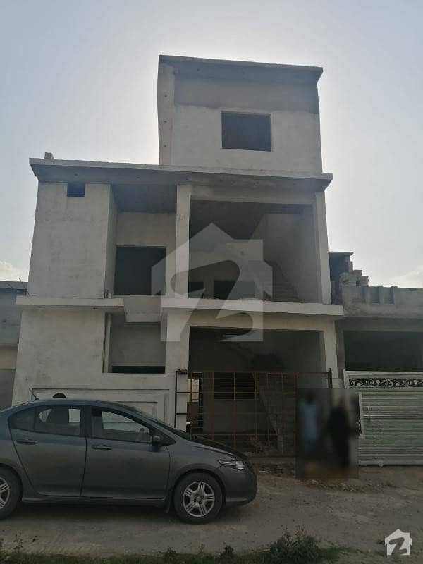 5 Marla House Double Floor Grey Structure Itefaq Enclave Kirpa Road
