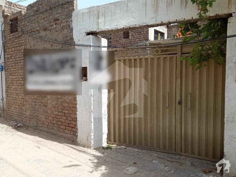10 Marla Single Storey House For Sale In Sher Shah Road Khudad Colony