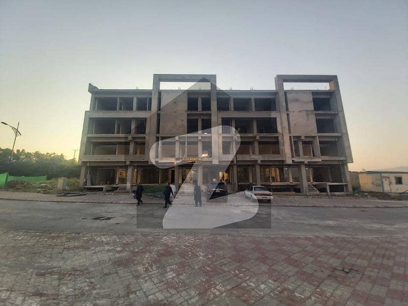 Apartment With Ground Floor Shop Is For Sale In Sector A Bahria Enclave