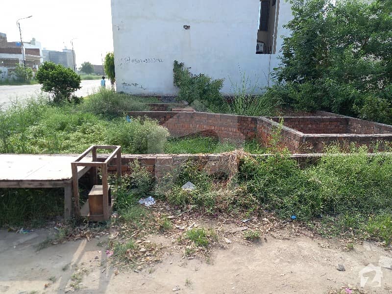 8 Marla Corner Plot In Lahore Garden Housing Society For Sale
