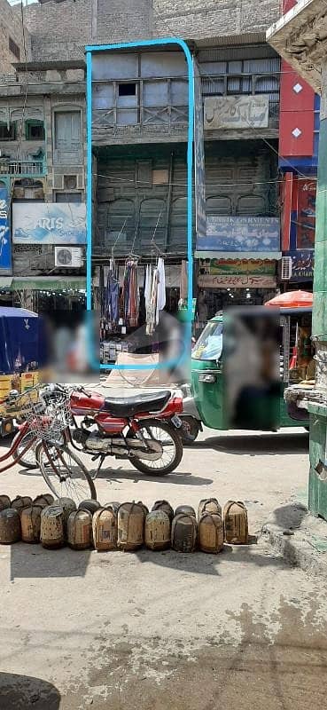 قصہ خوانی بازار پشاور میں 8 مرلہ دکان 6 کروڑ میں برائے فروخت۔