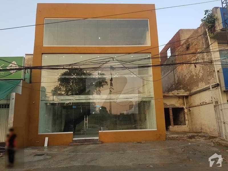 7.5 Marla Brand New Commercial Building For Sale Faisal Town