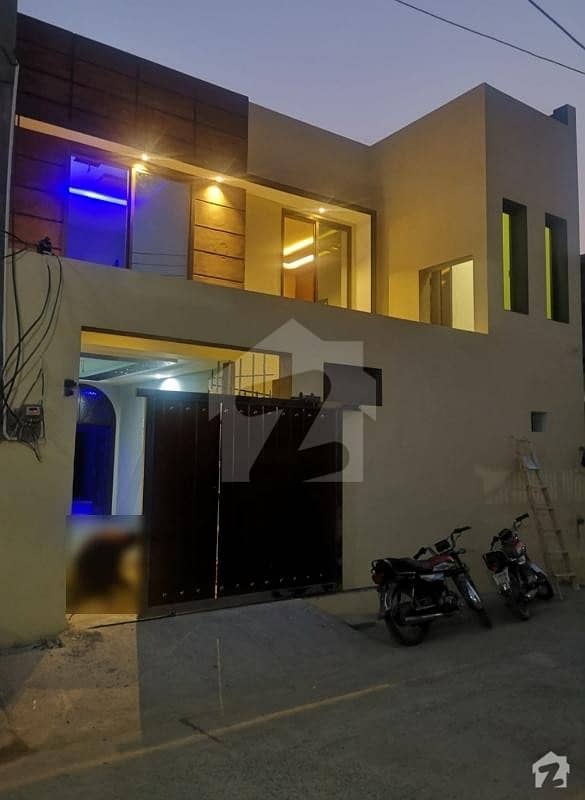 10 Marla (5000 Sq  Ft Covered Area Modern Double Storey Newly Constructed House For Sale