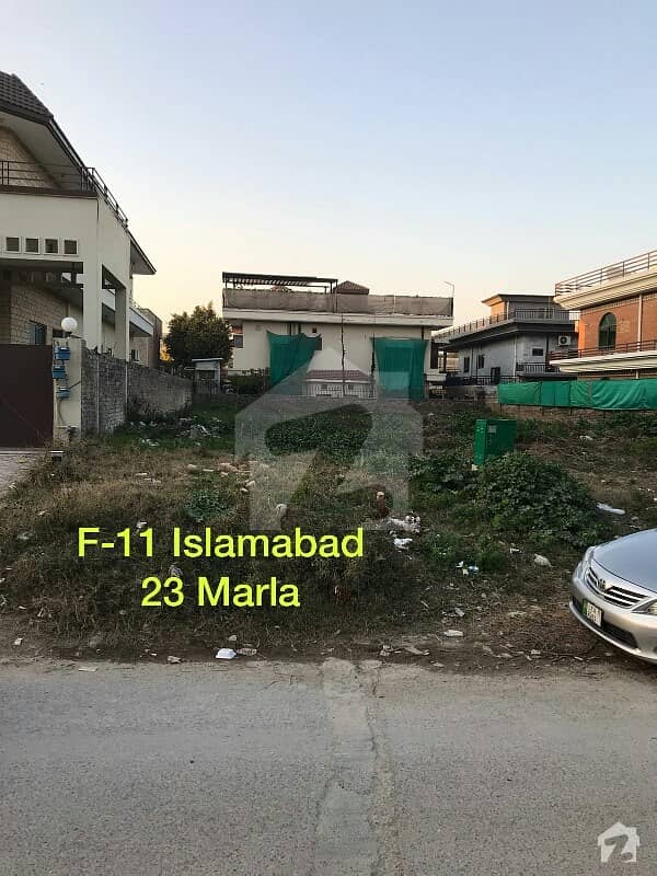 23 Marla Residential Plot In F-11 Islamabad
