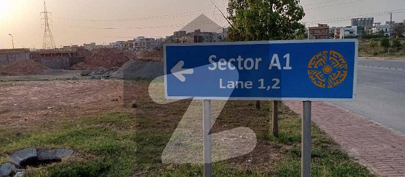 Street Corner 12 Marla Residential Plot Is Available For Sale In Bahria Town Phase 8, Block-A1, Rawalpindi