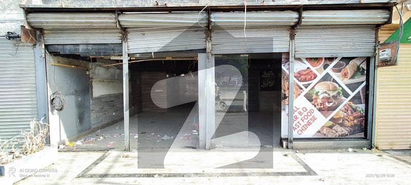 2 Shops With 4 Shutters And Extra Front Space On Prime Location
