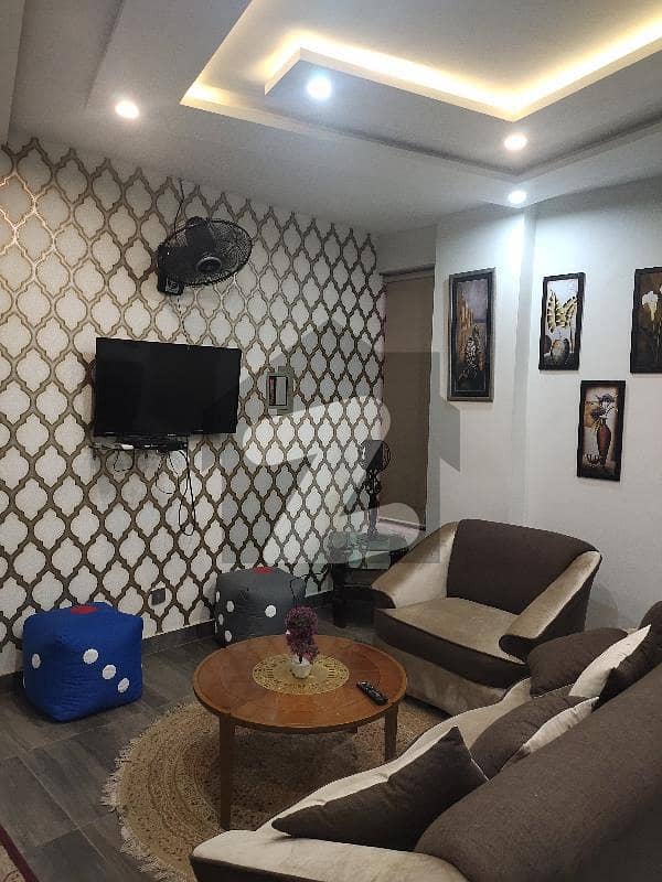 Furnished Apartment 1 Bedroom For Rent In Sector E Bahria Town Lahore.