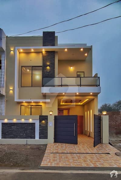 5 Marla Brand New Beautiful House Near To Theme Park On Boston Road Available For Sale