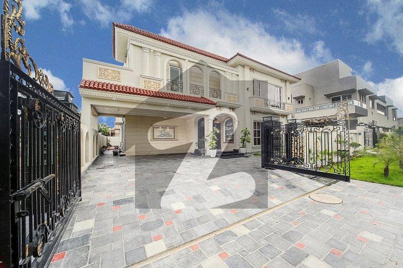 Original Pics Facing Park 1 Kanal Double Height Lobby Solid Constructed With All Utilities Bungalow For Sale Near Dha Phase 5