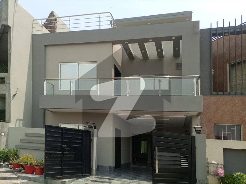 Facing Park 5 Marla Beautifully Elevated Brand New Modern House Is Available For Sale At Premium Location In Bankers Town Lahore