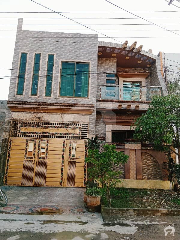 6 Marla Half Double Storey House For Sale In Al Ahmad Garden Housing Society A Block