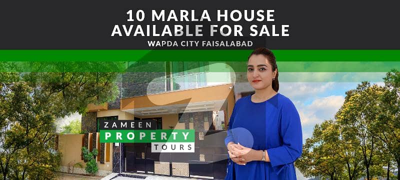 10 Marla House Available No 724 Block K Wapda City Faisalabad For Sale