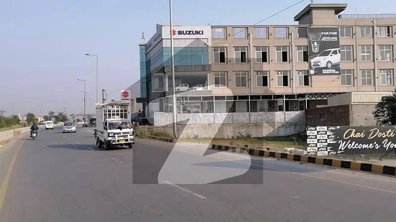 8 Marla Commercial Plot Facing Ring Road At Bankers Town Lahore