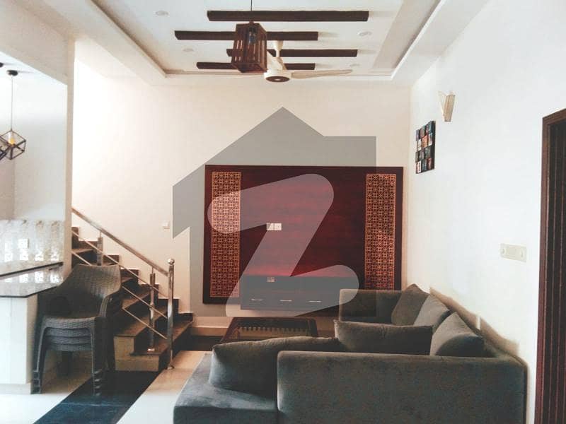 Furnished 5 Marla House is available for Rent at an Attractive and peaceful Location of DHA Lahore Phase-6.