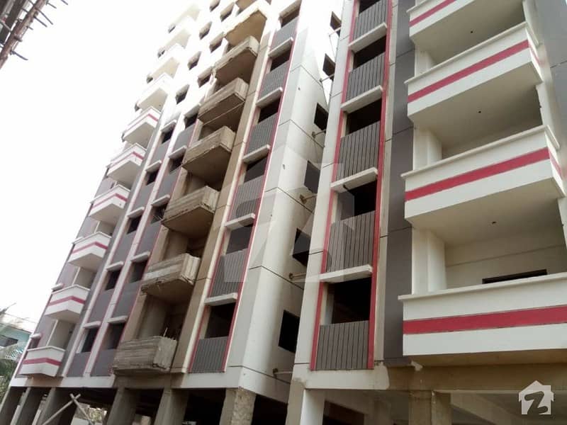 شاز ریزیڈنسی گلشنِ اقبال ٹاؤن کراچی میں 2 کمروں کا 3 مرلہ فلیٹ 77 لاکھ میں برائے فروخت۔