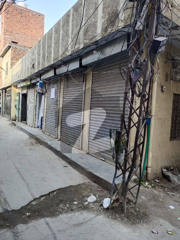 Shop With Roof For Sale In Main Bazar Kot Khawaja Saeed Lahore.
