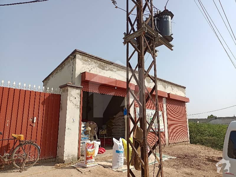 Cattle Farm With Shops For Sale Pansera Gojra Road