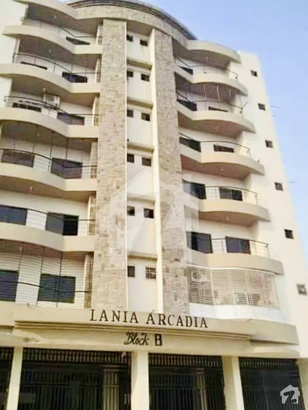 لینیا آرکیڈیا جناح ایونیو کراچی میں 2 کمروں کا 4 مرلہ فلیٹ 69 لاکھ میں برائے فروخت۔