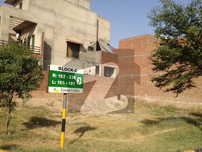 4 Marla Plot For Sale In Green Valley In C Block Samundari Road